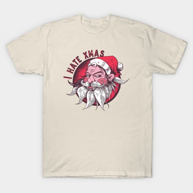 I HATE XMAS T-Shirt by Bombastik